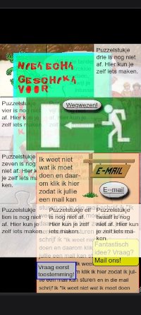 Alle divs gelijktijdig zichtbaar.