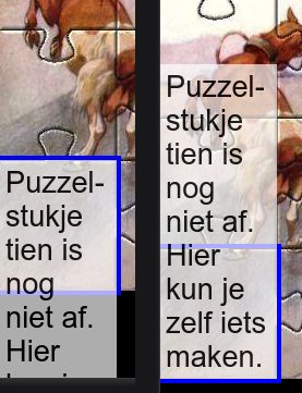 div tien staat te laag.