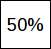Afbeelding 151: weergave van geluidssterkte, percentage gevolgd door procentteken