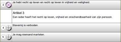 Afbeelding 6: de tekst wordt niet over, maar tussen de bestaande tekst gezet